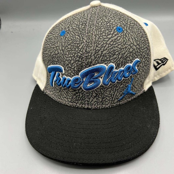 Air Jordan x New Era True Blues Hat‎ Men Cement Elephant Jumpman Snap Back Cap